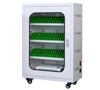 ASumPio Gabinete De Almacenamiento para Teléfono Móvil con Caja De Seguridad Y Función De Carga Portátil, Recargable Y Organizador De Teléfono Móvil con Cuatro Ruedas Unive,60slots