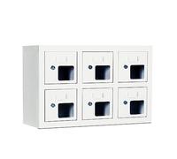 ASumPio Gabinete De Carga para Teléfono Móvil, Estación De Carga Portátil para Teléfono Móvil, Adecuado para Dormitorios Escolares, Oficinas Comerciales,385x550x225mm