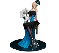 Asuna Figure, Sitting Violin Ichinose Asuna Anime Figures 25 cm/9.8 pulgadas PVC Game Character Statue Model Desktop Handicrafts Ornament Gifts