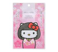 ASUNAROSYA - Sanrio Hello Kitty Kokeshi Narikiri Face Pack 1 pc