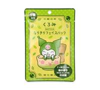 ASUNAROSYA - Sanrio Kuromi Matcha Narikiri Face Pack 1 pc