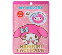 ASUNAROSYA - Sanrio My Melody Narikiri Face Pack Pink 1 pc