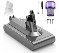 ASUNCELL 3900mAh V11 Batería para Dyson (Instalación de Tornillos), 25.2V Baterías de Repuesto para la Aspiradora Dyson V11 Animal V11 Absolute V11 Motorhead, con filtros, cepillos y Tornillos