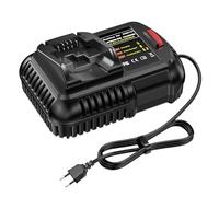 ASUNCELL Cargador para DeWalt 12V - 18V batería, 2.0A Cargador de batería para DeWalt DCB115 DCB204 DCB205 DCB206 DCB201 DCB120 DCB127