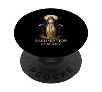 Asunción de María Regalos Marianos Católicos PopSockets PopGrip Adhesivo