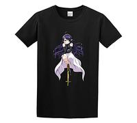 Asuramaru Seraph of The End Men's T-Shirt Unisex Black Cotton Hip Hop Print tee Shirts 3XL