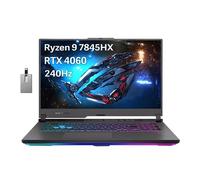Asus 2023 ROG Strix G17 17.3 pulgadas QHD 240Hz Laptop para juegos, AMD Ryzen 9-7845HX, NVIDIA GeForce RTX 4060, 32GB DDR5, 1TB PCIe SSD, teclado retroiluminado RGB, Wi-Fi 6E, Win 11 Home, gris,