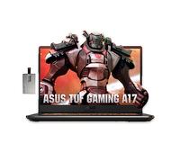 ASUS 2023 TUF A17 17.3 pulgadas 144Hz FHD Laptop para juegos, AMD Ryzen 5 4600H, 16GB RAM, 512GB PCIe SSD, NVIDIA GeForce GTX 1650, teclado retroiluminado RGB, Win 11, negro, tarjeta USB de 32GB