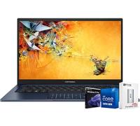 ASUS 2025 14'' FHD 1920 x 1080 Display VivoBook Thin Laptop, 13th Intel-10 Core i7-1355U, WiFi, Intel UHD Graphics, Webcam, Bluetooth, Windows 11 Pro, W/128GB SSD portátil, azul (16GB | 1024GB SSD)