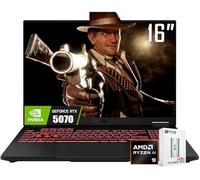 ASUS 2025 TUF A16 40.6 cm FHD+ 165Hz RTX 5070 Gaming Laptop, AMD Ryzen 9 270 (>i9-12900, hasta 5.2GHz), 32GB DDR5 RAM, 1TB PCIe 4.0 SSD, teclado retroiluminado RGB, Thunderblot 4, Win11 W/Home, SSD