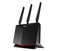 ASUS 4G-AC86U router inalámbrico Gigabit Ethernet Doble banda (2,4 GHz / 5 GHz) Negro