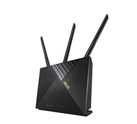 ASUS 4G-AX56 - Router LTE Cat.6 Wi-Fi 6 AX1800 de Doble Banda, 300 Mbps con Portal cautivo