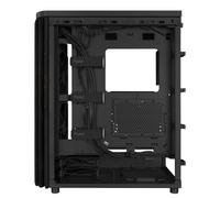 ASUS ProArt PA401 Wood Edition, Chasis ATX con Panel de Malla, Compatible con GPU de hasta 314mm, Compatible con radiadores de 240 mm, Dos Ventiladores de 160mm, Soporte de PSU extraíble