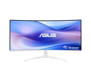 Asus 90LM0AIT-B01M71 Pantalla para PC 34" Wide Quad HD 3440 x 1440 Curva 1500R Mate VA Blanco