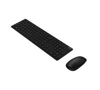 ASUS 90Xb0430-Bkm1F0 W5000 KB de Oficina y Juego de ratón, Teclas de Acceso rápido, inalámbrico, óptico, 1600 dpi- Negro