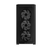 ASUS A23 Plus - Chasis PC Micro-ATX (4 Ventiladores ARGB preinstalados, Compatible con disipador CPU de 165 mm, radiadores de 360 mm, gráfica de 380 mm, PSU ATX, gestión de Cables de 33 mm), Negro