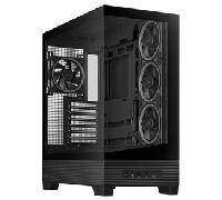ASUS A31 Plus TG ARGB - Chasis PC ATX (Compatible con Placas Base con Conector Oculto, radiadores de 360 mm y gráficas de 380 mm, 4 Ventiladores ARGB, Cristal Templado, gestión de Cables), Negro