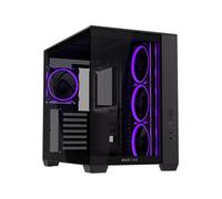 ASUS A32 Plus - Chassis ATX (radiadores de 360 mm y Tarjetas gráficas de 420 mm, Cuatro Ventiladores ASUS Prime MR 120 ARGB preinstalados, gestión Limpia de los Cables) - Negro