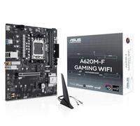 ASUS A620M-F Gaming WiFi, Placa Base AMD mATX, DDR5, 2X M.2 PCIe 4.0, HDMI, 2.5Gb Ethernet, USB 3.2 Gen 1 Type-A, SafeSlot Core+, Q-DIMM, Q-LED Core, Q-Slot, ASUS 5X Protection III, Armoury Crate