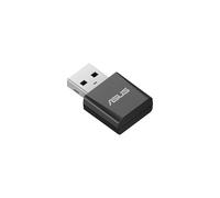 ASUS Adaptador Triple BE6500 WiFi 7 Nano USB, Banda de 6 GHz, Compatible con 4096-QAM, Plug and Play, Compatible con Windows® 10 y 11