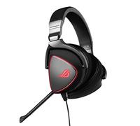 ASUS Auriculares para Juegos ROG con Anillos de iluminación LED Rojos, micrófono y conexión USB-C® para Juegos en PC, Mac, Smartphones y Consolas de Juegos
