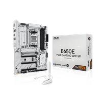 ASUS B650E MAX Gaming WiFi W - Placa Base AMD B650 ATX, Blanco, DDR5, PCIe 5.0, Ranuras M.2, Wi-Fi 6E, 2.5Gb Ethernet, DisplayPort, HDMI, USB Tipo-A y Tipo-C, BIOS Flashback, Aura Sync