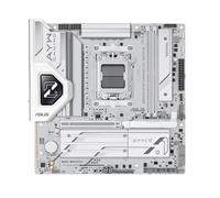 ASUS B850M AYW Gaming OC WIFI7 W, Placa Base AMD Micro-ATX, 12+2+1 Fases de alimentación, DDR5, PCIe 5.0, 3 Ranuras M.2, Wi-Fi 7, Ethernet Realtek 2.5 GB, USB-C de 20 y 10 Gbps, BIOS Flashback, Aura