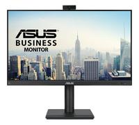 ASUS BE249QFK - Monitor para videoconferencias de 24", Full HD, IPS, 100 Hz, sin Marco, cámara Full HD, ergonómico, HDMI, Eye Care, Baja luz Azul, antiparpadeo, Montaje en Pared, sostenibilidad