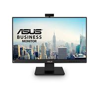 ASUS BE24EQK Monitor de Negocios de 23.8 Pulgadas con IPS Full HD 1080P, Cuidado de los Ojos, DisplayPort HDMI, sin Marco, cámara Web Ajustable integrada de 2 MP, Matriz de micrófonos, Altavoz
