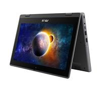 Asus BR1102FGA-YS14T - Portátil 2 en 1 con pantalla táctil 11.6 - HD - 1366 x 768 - Intel Celeron N100 Quad-core [4 núcleos] 800 MHz - 4 GB RAM total - 4 GB de memoria incorporada - SSD de 128 GB