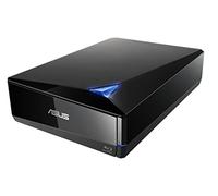 ASUS BW-16D1H-U Pro - Grabador de BLU-Ray Externo 16X, USB 3.0, Diseño de Stand, Compatible con Mac, Soporte M-Disc, Cifrado de Disco, Almacenamiento Web (12 Meses), Nero Backitup, E-Media, PowerDVD
