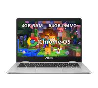 ASUS C523NA Chromebook 15.6 '' HD Laptop Intel Celeron N3350 Procesador 4GB RAM 64GB EMMC Memoria Flash Intel HD Graphics HD Webcam Estereo Estereo C