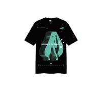 ASUS Camiseta ROG I Edition Hatsune Miku - Camiseta negra mixta, corte unisex, edición coleccionista Gaming, Negro , XL