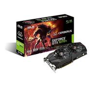 ASUS CERBERUS-GTX1070TI-A8G GeForce GTX 1070 Ti 8 GB GDDR5 - Tarjeta gráfica (GeForce GTX 1070 Ti, 8 GB, GDDR5, 256 bit, 7680 x 4320 Pixeles, PCI Express 3.0)