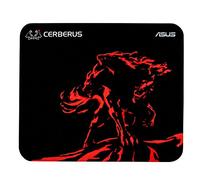 ASUS Cerberus Mat Mini Red Cerberus Mat Mini, Black,Red, 90YH01C3-BDUA00 (Cerberus Mat Mini, Black,Red, Image, Fabric,Rubber, Gaming Mouse Pad)