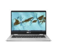ASUS Chromebook C424 | Pantalla Antideslumbrante HD de 14" | Intel Celeron N4020 | 8GB RAM | 64GB eMMC | Intel UHD Graphics 600 | ChromeOS | Teclado QWERTZ | Silver
