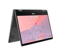 ASUS Chromebook CM14 Flip CL1402FM2A-EC0320 - Ordenador Portátil 14" Full HD (MediaTek Kompanio 520, 4GB RAM, 64GB eMMC, Arm Mali-G52 MC2, ChromeOS) Gris Gravidad - Teclado QWERTY español