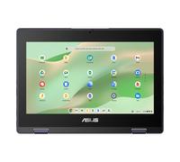 ASUS Chromebook CR11 Flip CR1104FGA-NS0038 - Ordenador Portátil 11.6" HD (Intel N N100, 4GB RAM, 32GB eMMC, UHD Graphics, ChromeOS) Gris Mineral - Teclado QWERTY español
