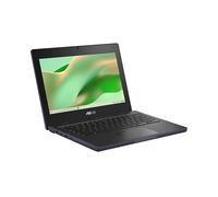 ASUS Chromebook CR11 Laptop robusta, pantalla de 11.6 pulgadas, procesador Intel N100, 4 GB de RAM, almacenamiento eMMC de 64 GB, protector antimicrobiano, teclado resistente a derrames, gris mineral