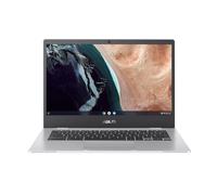 ASUS Chromebook CX1 - Ordenador portátil con pantalla táctil Full HD de 14 pulgadas, Intel Celeron N4500 1.1GHz, 8 GB de RAM, memoria flash eMMC de 64 GB, sistema operativo cromado, plata transparente