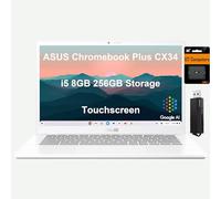 ASUS Chromebook Flip Vibe CX55 2 en 1 visualización táctil Cloud Gaming Laptop (visualización FHD de 15.6 pulgadas de 144Hz, Intel Core i5-1135G7 (i7-1065G7), 8GB de RAM, 512GB SSD) retroiluminada KB,