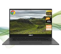 ASUS Chromebook - Ordenador portátil Chromebooks FHD de 14 pulgadas, MediaTek, 4 GB de RAM, 128 GB de almacenamiento (SSD de 64 GB + tarjeta de 64 GB), cámara web, Bluetooth, Wi-Fi 6, Chrome OS,