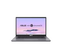ASUS Chromebook Plus CX34 Ordenador portátil, pantalla IPS de 14" FHD antirreflectante | Intel Core i3-1215U | 8GB de RAM | 128GB UFS | Intel UHD | ChromeOS | Teclado QWERTZ | Gris |