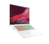 ASUS Chromebook Vibe CX34 Flip Cloud - Laptop para juegos con lápiz capacitivo, pantalla táctil de 14 pulgadas y 144 Hz (1920 x 1200), procesador Intel® Core™ i5-1235U, SSD de 256 GB, 8 GB de RAM,