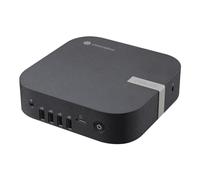 ASUS Chromebox 5a con procesador Intel Celeron 7305, 8 GB de RAM DDR4, 128 GB M.2 PCIe G4x4 NVMe SSD, Quad-Display, Wi-Fi 6E y Bluetooth, GB LAN, USB-C, Chrome OS, Montaje VESA