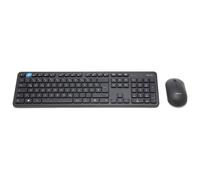 ASUS QWERTZ CW100 - Juego de Teclado y ratón inalámbricos, Color Negro