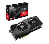 ASUS Dual AMD Radeon RX 6750 XT OC Edition - Tarjeta Gráfica Gaming (AMD RDNA 2, PCIe 4.0, 12GB GDDR6, HDMI 2.1, DisplayPort 1.4a, Ventiladores Axial-Tech, 0dB)
