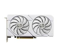 ASUS Dual GeForce RTX 4060 EVO White OC Edition 8GB GDDR6 (listo para SFF, PCIe 4.0, 8GB GDDR6, DLSS 3, HDMI 2.1a, DisplayPort 1.4a, diseño de ventilador Axial-Tech, tecnología 0dB, BIOS dual, soporta