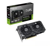 ASUS Dual GeForce RTX™ 4060 Ti OC Edition 8GB GDDR6 (PCIe 4.0, 8GB GDDR6, DLSS 3, HDMI 2.1, DisplayPort 1.4a, diseño de Ventilador Axial-Tech, tecnología 0dB y más)
