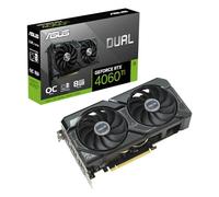 ASUS Dual GeForce RTX 4060 Ti SSD 8GB GDDR6 OC Edition Tarjeta gráfica (Compatible con SSD M.2, PCIe 4.0, 8GB GDDR6, HDMI 2.1a, DisplayPort 1.4a, diseño de 2.5 Ranuras)